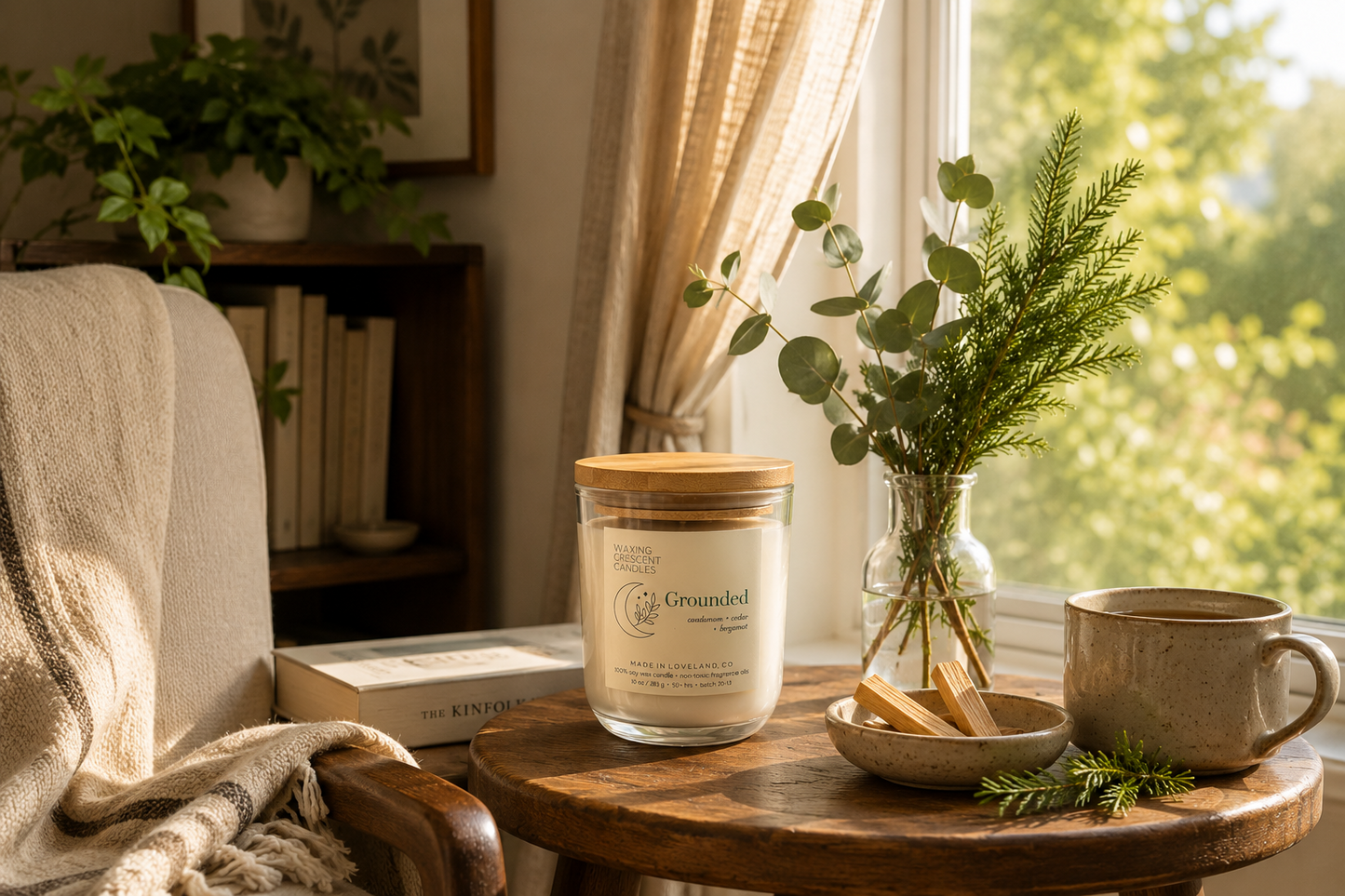 Grounded (cardamom + cedar + bergamot)
