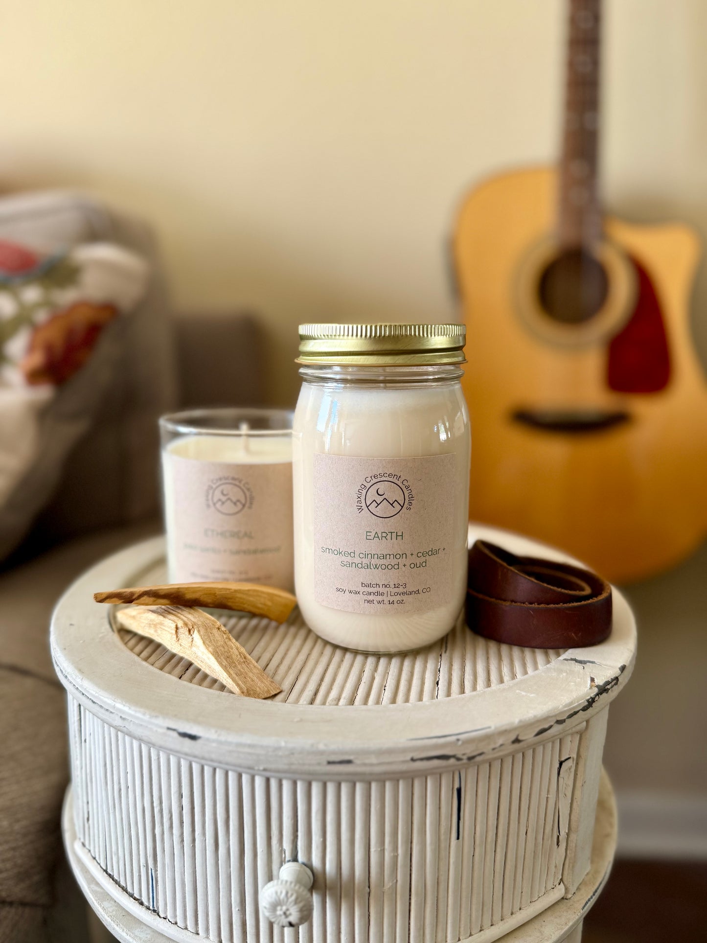 Earth (cedar + sweet cinnamon + smoked oud + sandalwood)
