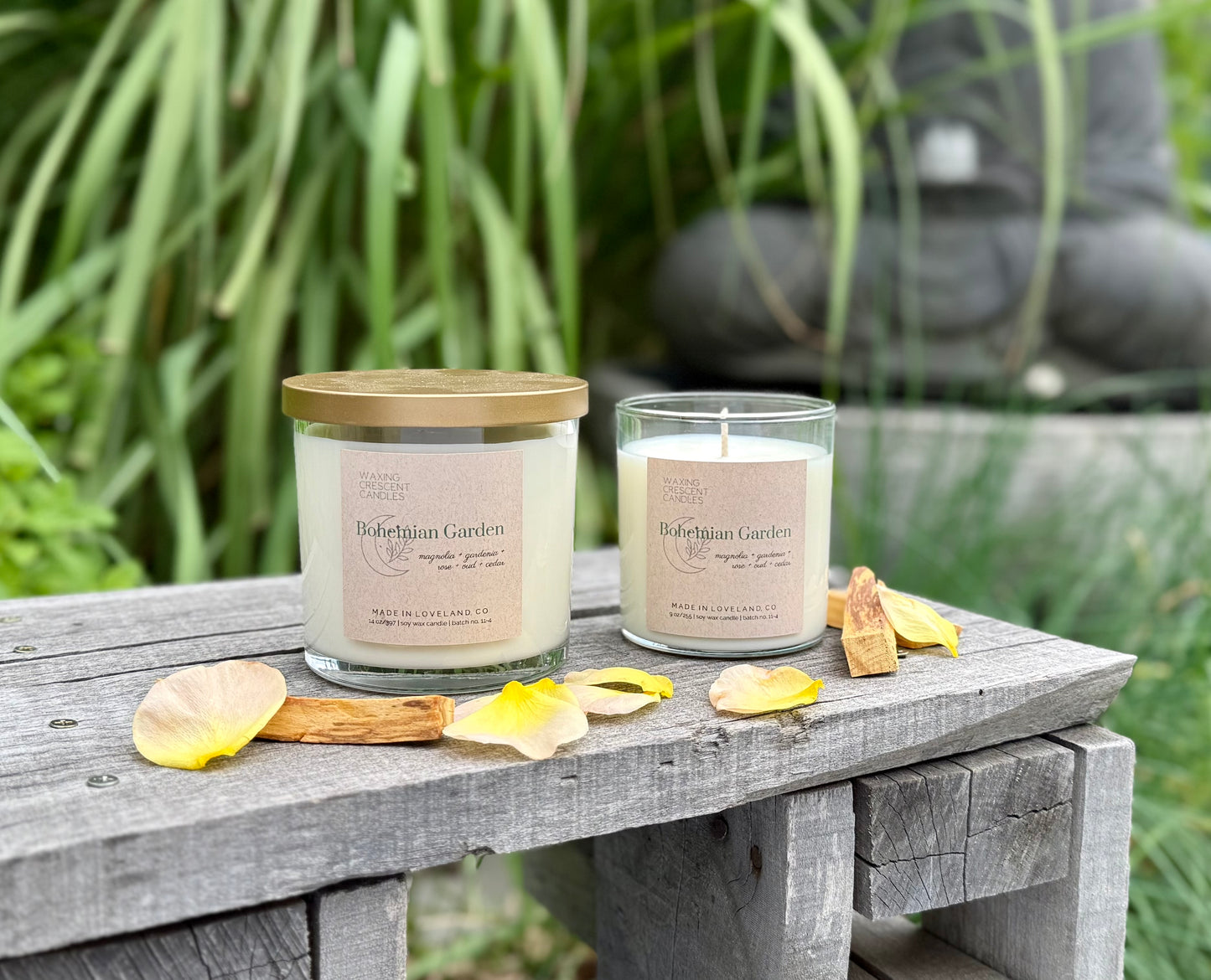 Bohemian Garden (magnolia + peony + gardenia + rose + sandalwood + palo santo + cedar + oud)