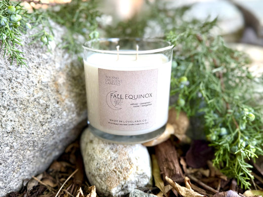 Fall Equinox (vetiver + bergamot + cedar + cinnamon)