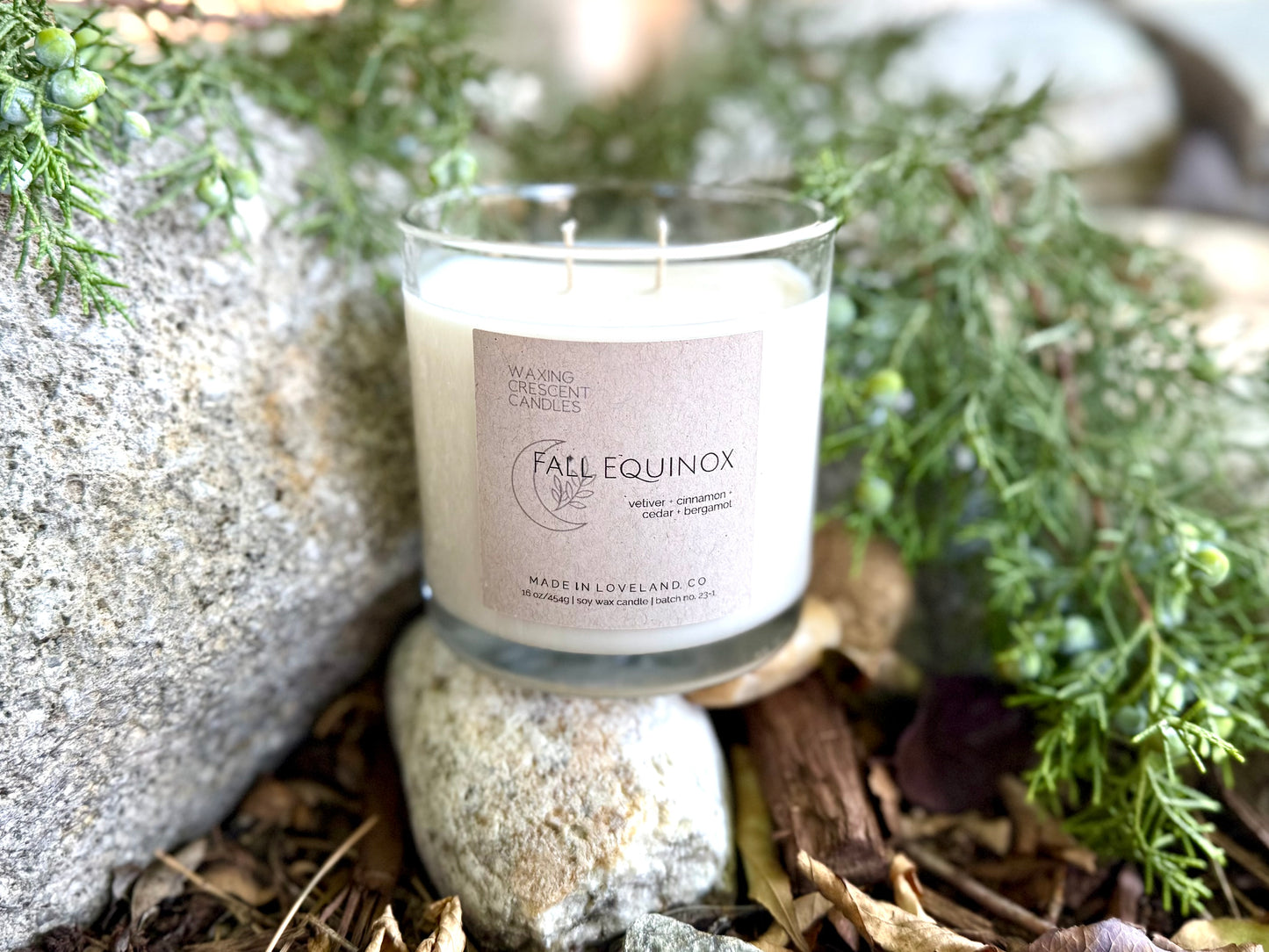 Fall Equinox (vetiver + bergamot + cedar + cinnamon)