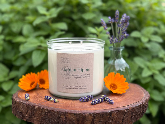 Garden Hippie (lavender + garden mint + bergamot + patchouli)