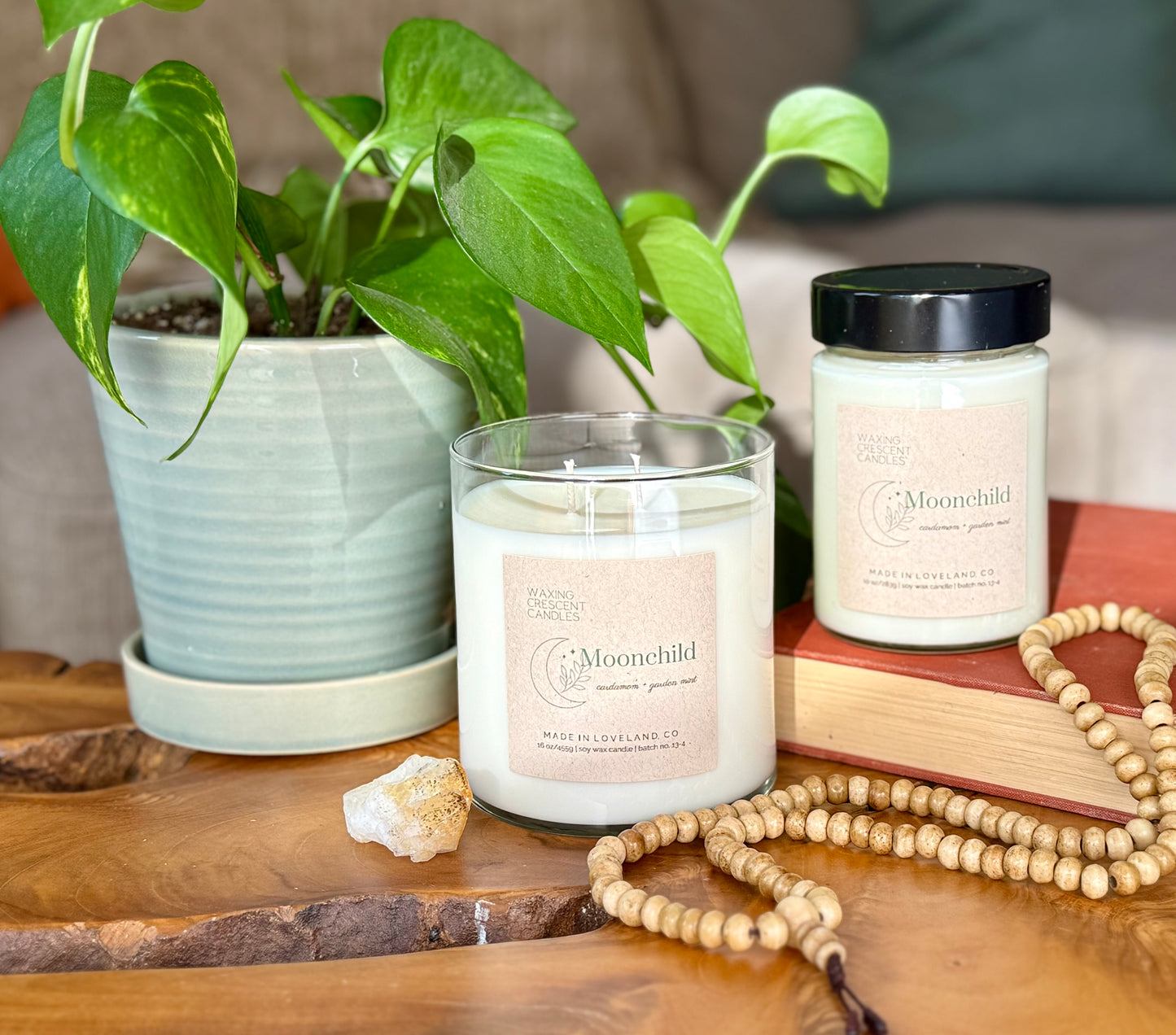 Moonchild (cardamom + garden mint)