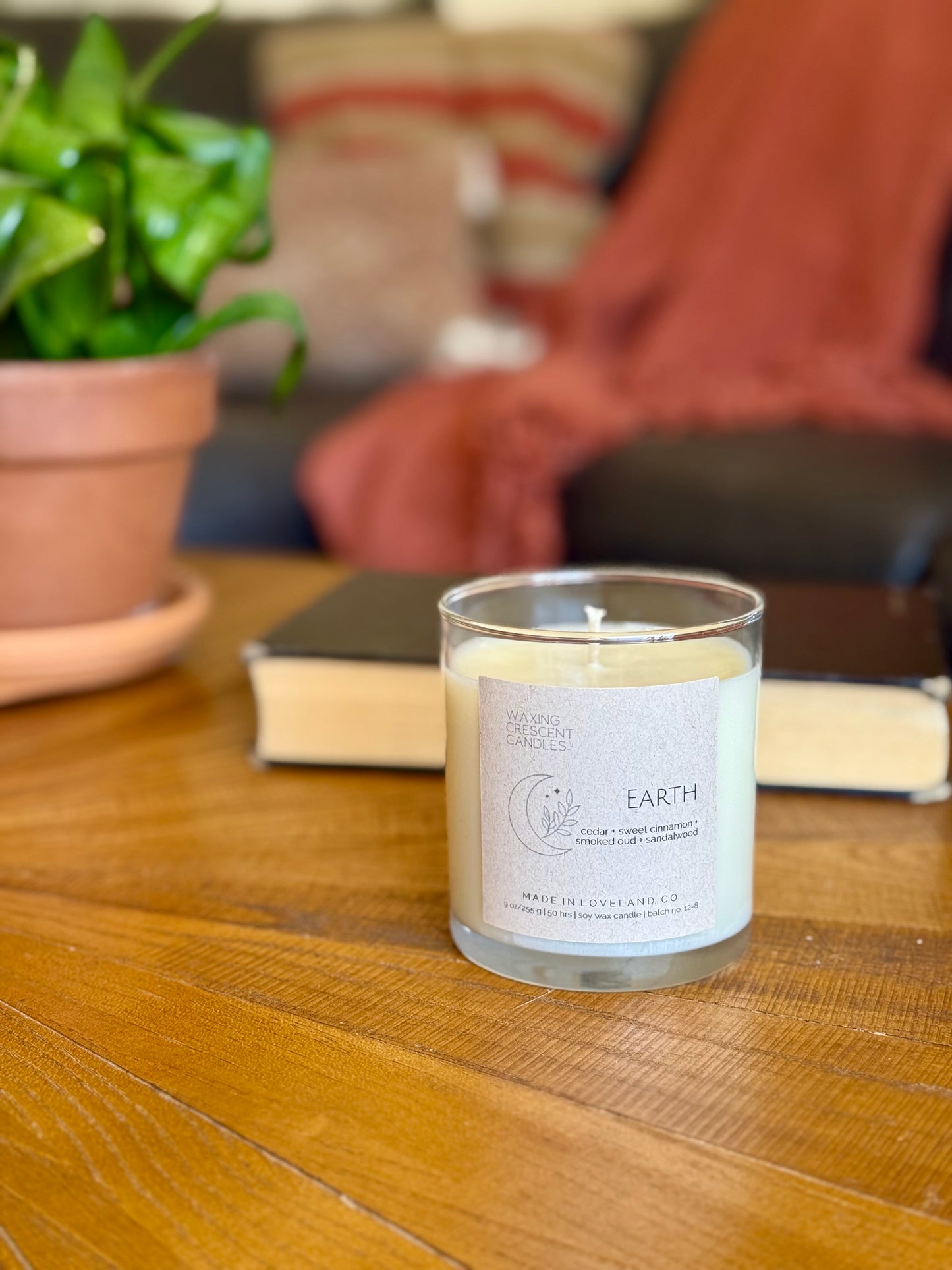 Rekindled Earth (cedar + sweet cinnamon + smoked oud + sandalwood)