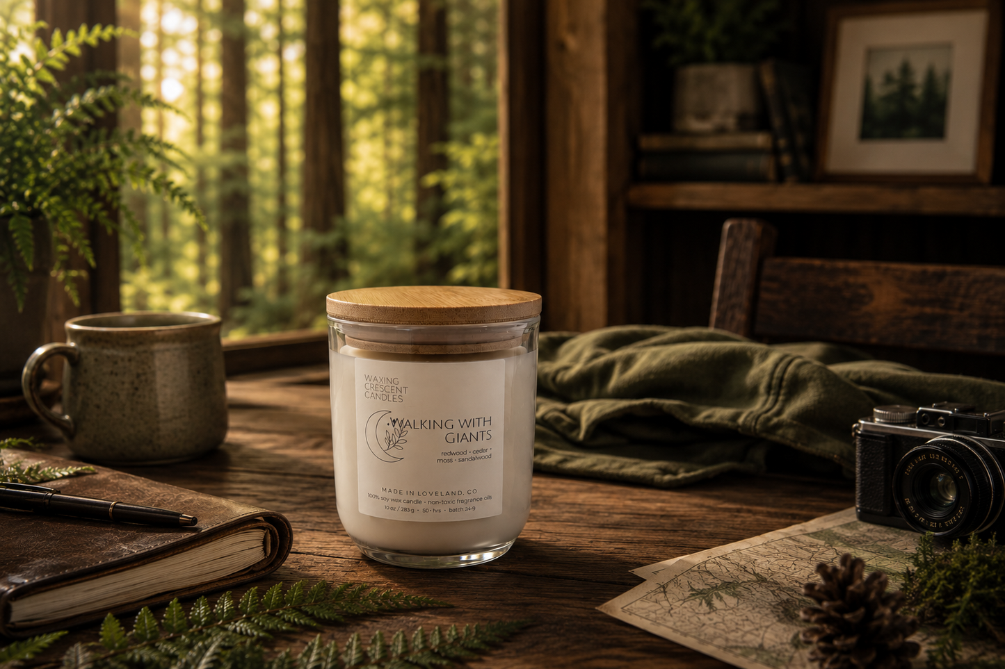 Walking with Giants (redwood + cedar + moss + sandalwood)