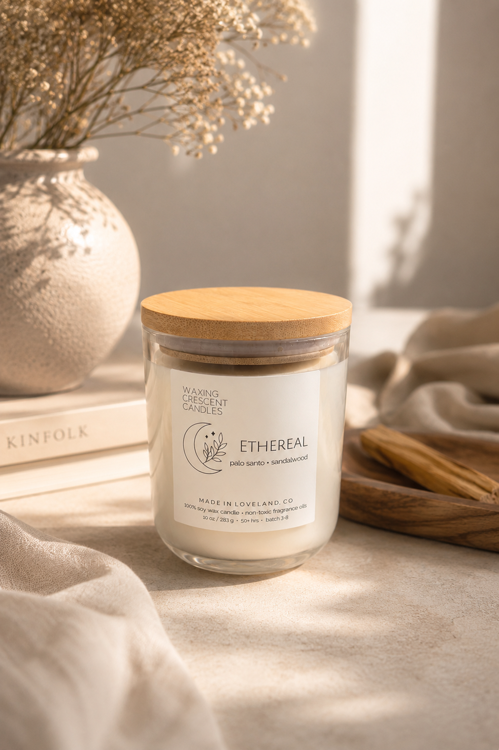Ethereal (palo santo + sandalwood)