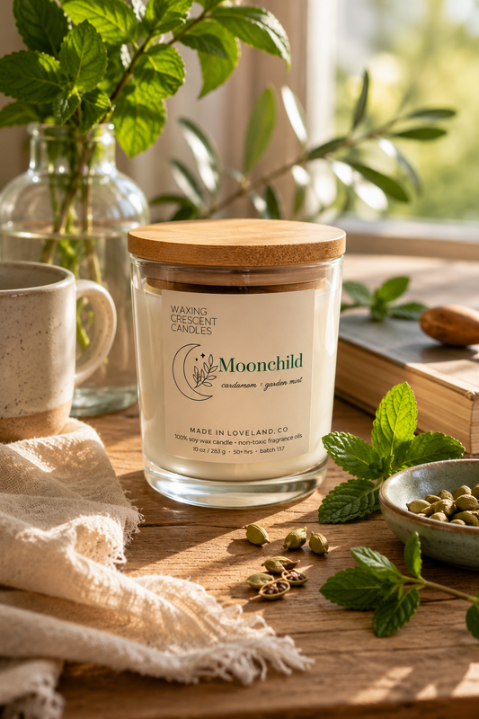 Moonchild (cardamom + garden mint)
