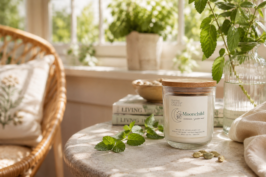 Moonchild (cardamom + garden mint)