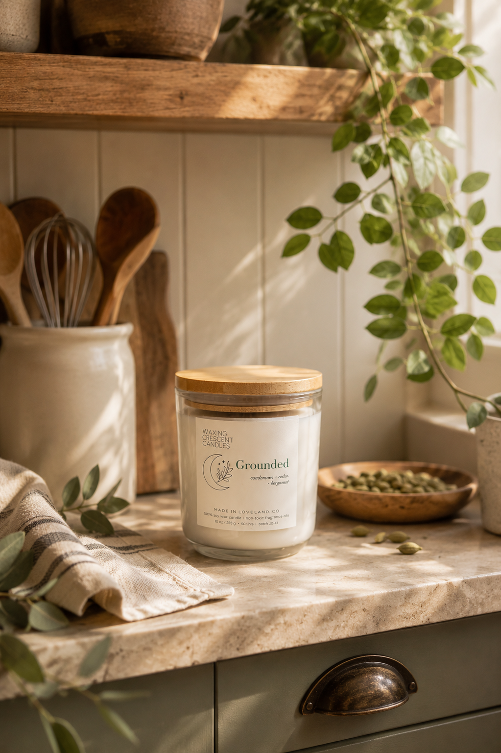 Grounded (cardamom + cedar + bergamot)