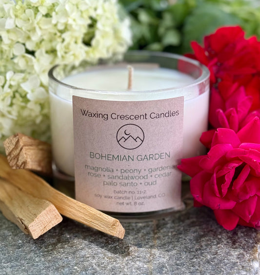 Bohemian Garden (magnolia + peony + gardenia + rose + sandalwood + palo santo + cedar + oud)
