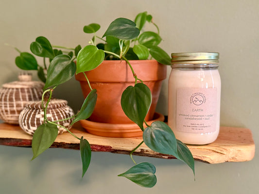 Earth (cedar + sweet cinnamon + smoked oud + sandalwood)