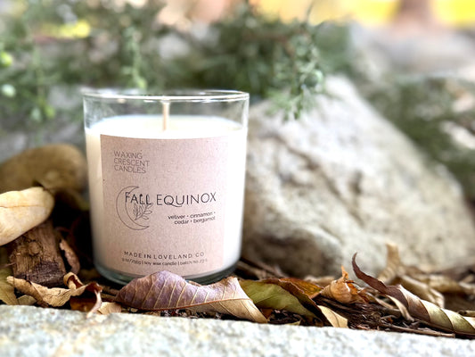Fall Equinox (vetiver + bergamot + cedar + cinnamon)