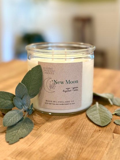 New Moon  (sage + bergamot + cypress + cedar)