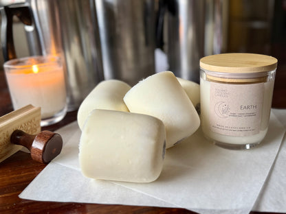 Earth (cedar + sweet cinnamon + smoked oud + sandalwood)