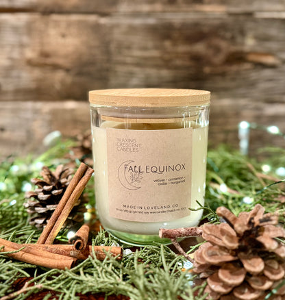 Fall Equinox (vetiver + bergamot + cedar + cinnamon)