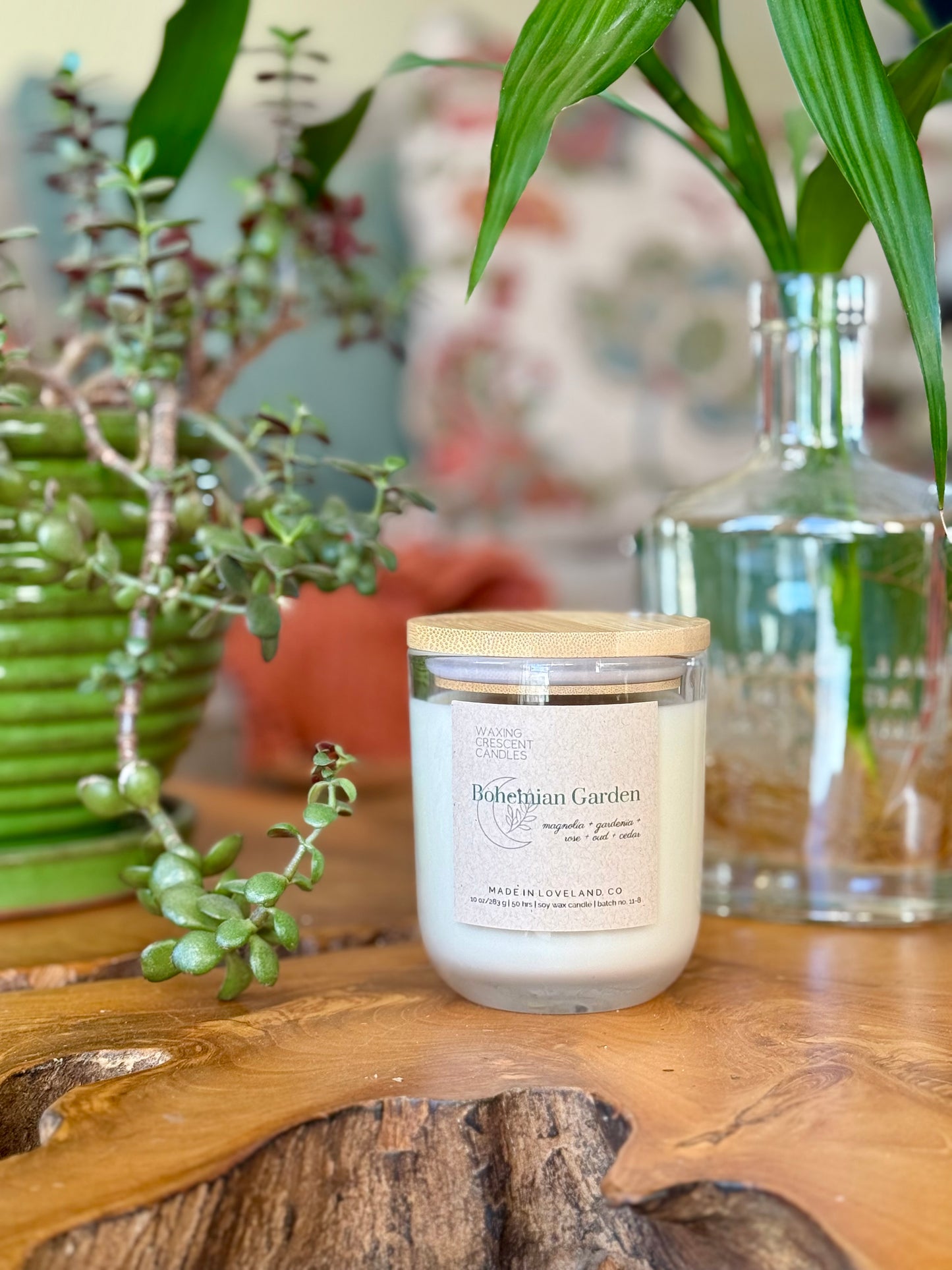 Bohemian Garden (magnolia + peony + gardenia + rose + sandalwood + palo santo + cedar + oud)