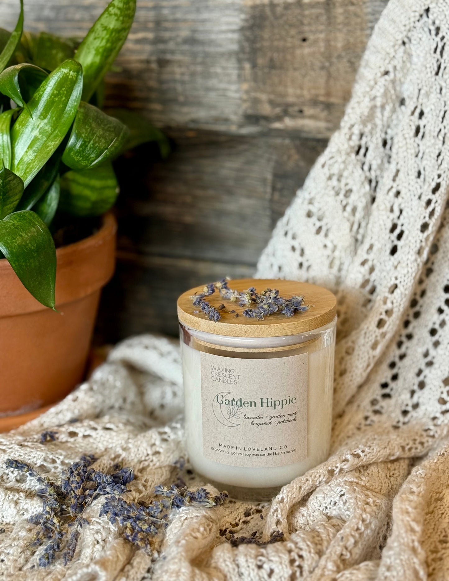 Garden Hippie (lavender + garden mint + bergamot + patchouli)